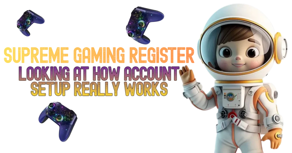 Supreme Gaming Register