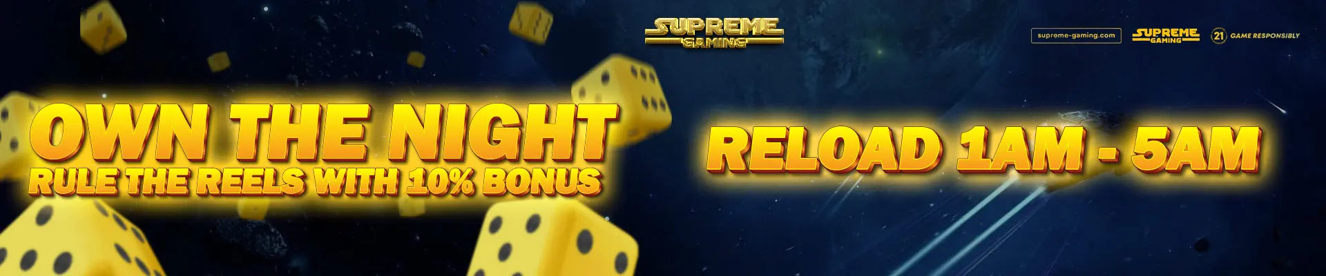 Supreme Gaming promo 2